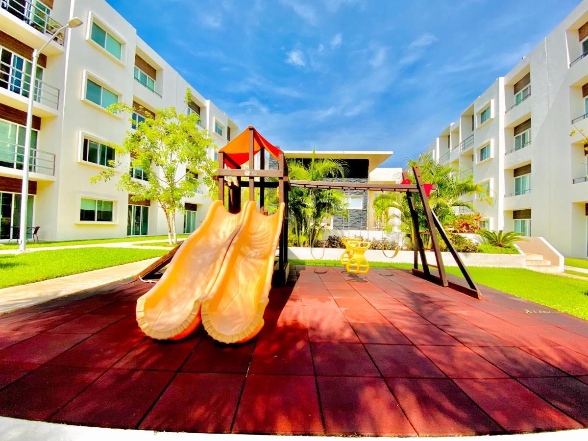Encanto Con 2 Habitaciones En Long Island Cancún Exterior foto