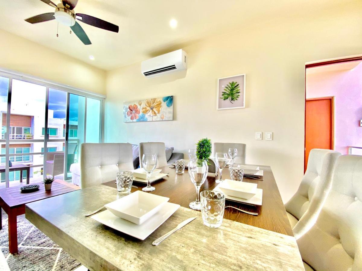 Encanto Con 2 Habitaciones En Long Island Cancún Exterior foto