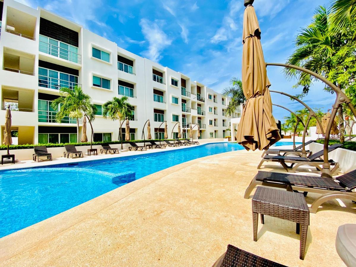 Encanto Con 2 Habitaciones En Long Island Cancún Exterior foto